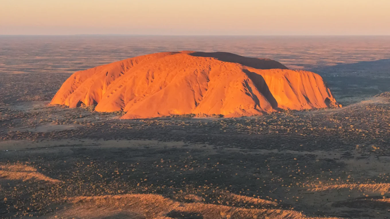 Climbing Uluru