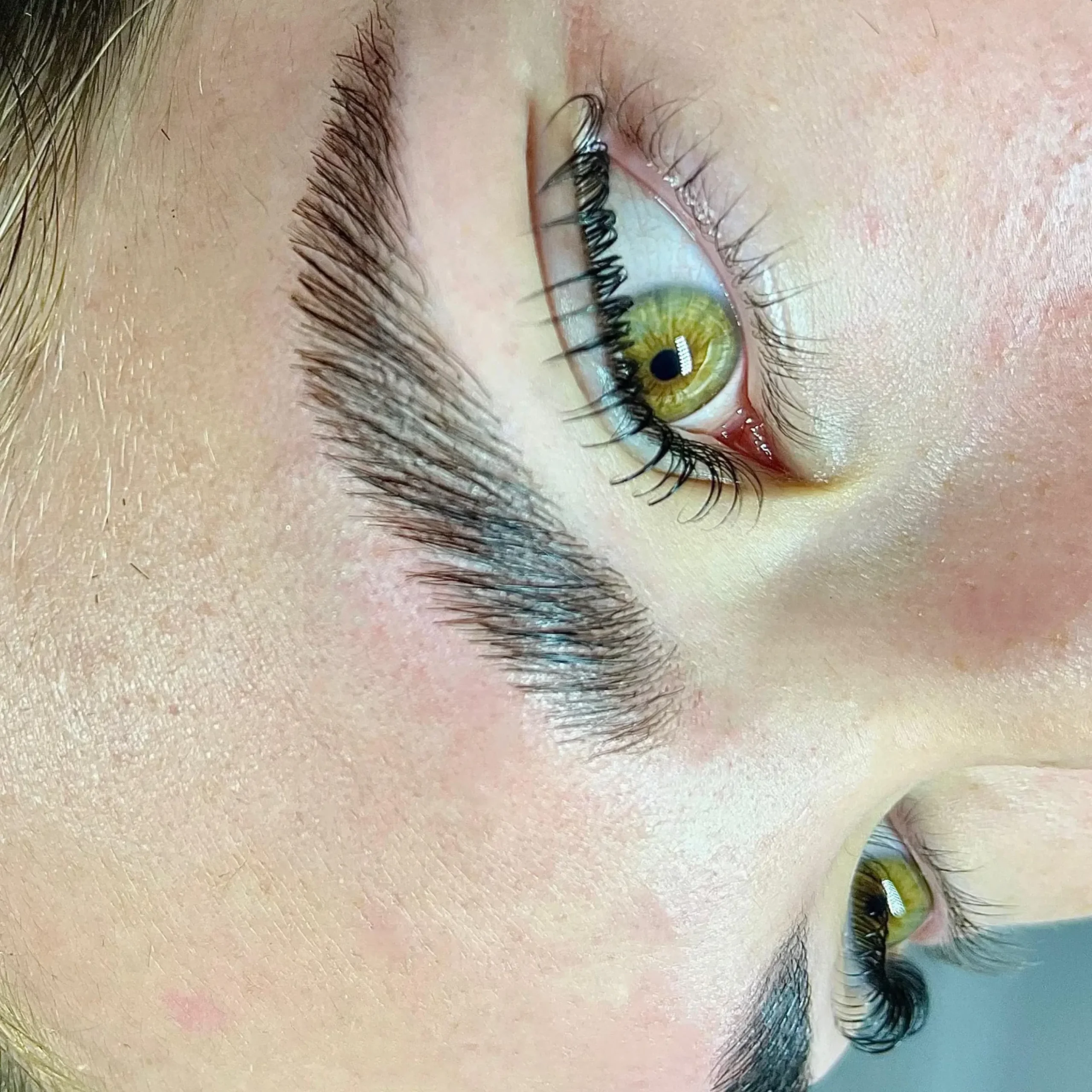 healing stages eyebrow tattoo