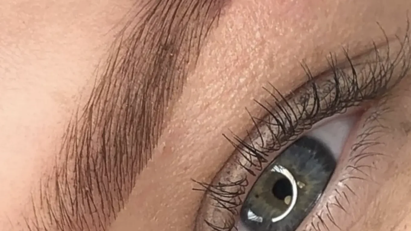 are ombre brows painful