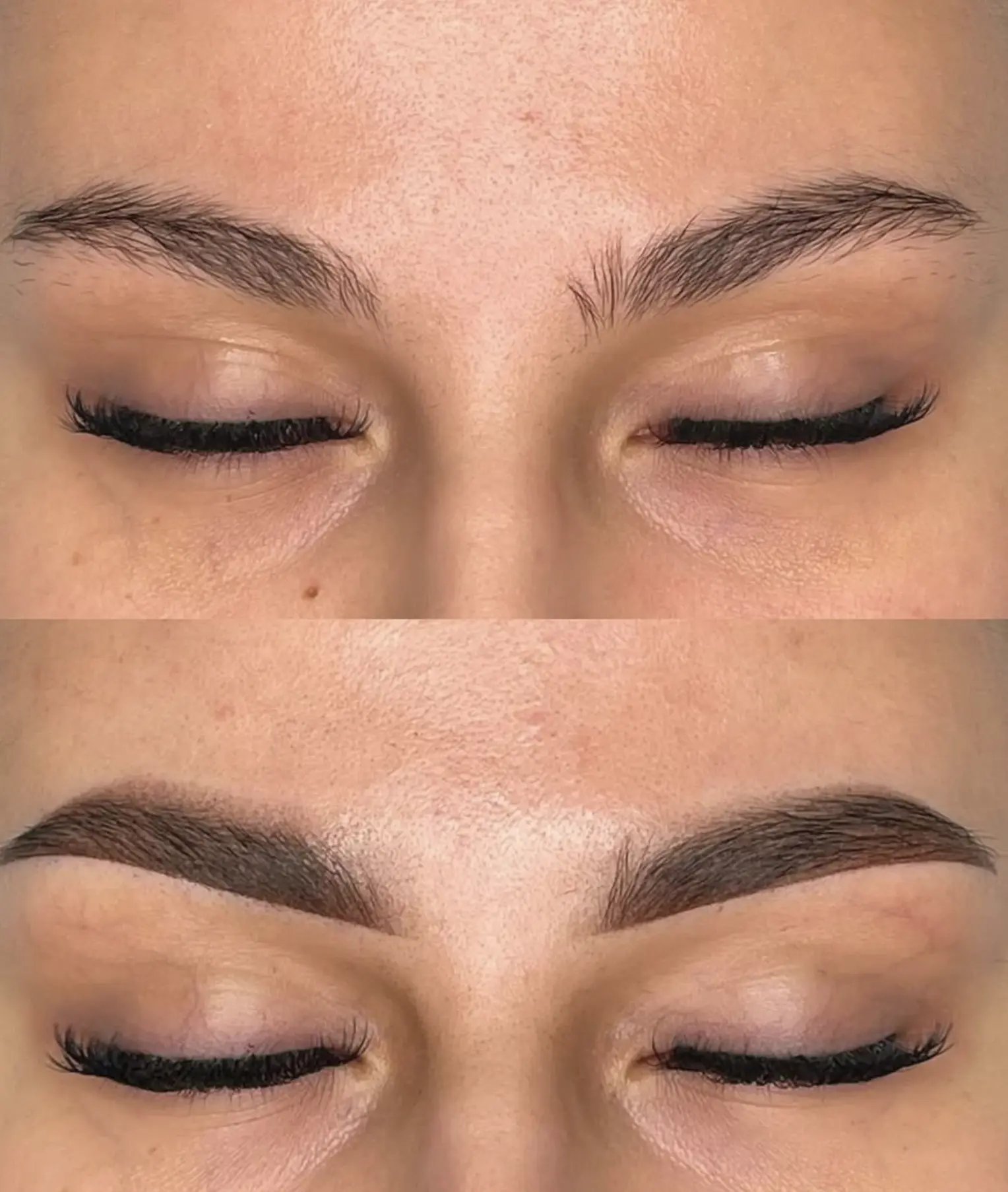 how long do ombre brows last